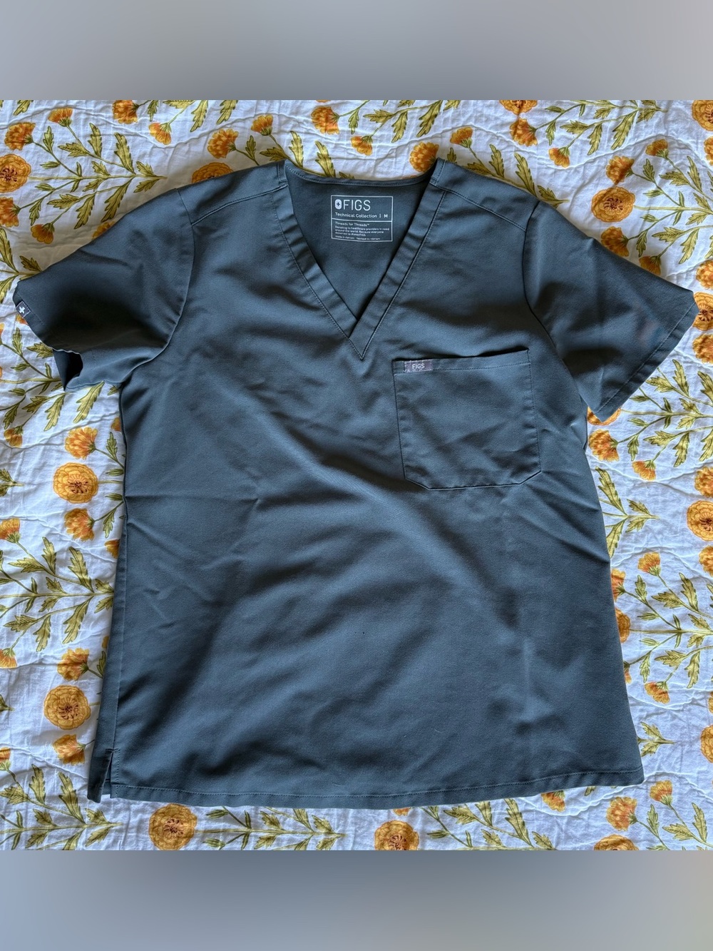 Figs Juniper Catarina Scrub Top